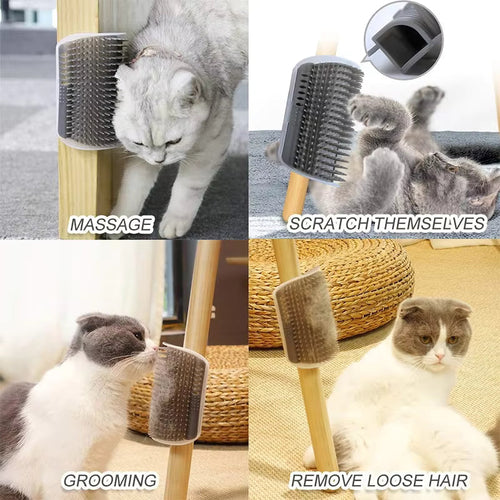 Cat Corner Massage & Grooming Brush