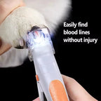 LED Pet Nail Clippers for Cats & Dogs