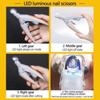 LED Pet Nail Clippers for Cats & Dogs